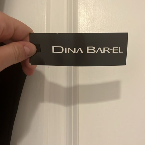 Brand new w/ tag! Black Dina Bar-El Dress w/ flower embroidered. - Picture 3 of 6